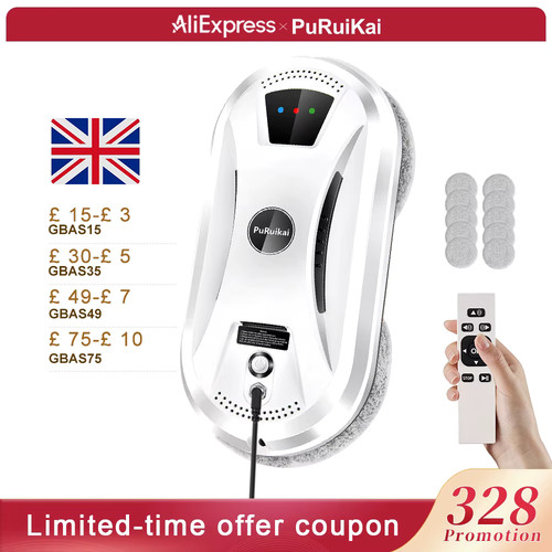 Robot window cleaner automatic - robot,